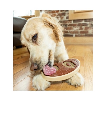 PetSafe Busy Buddy Slab o� Sirloin Dog Toys � Treat Ring Holding Chew Toy �  B