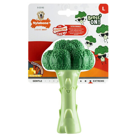 Nylabone Power Chew Broccoli  Bacon en Kaas Large