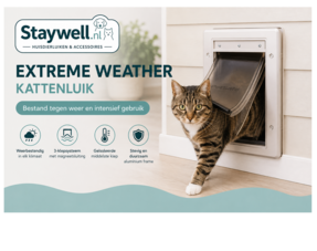 Kattenluik tochtvrij