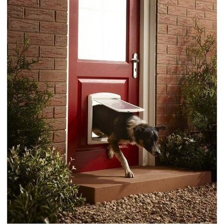 PetSafe demo740 Hondenluik Medium wit - Copy