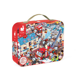 Janod Zoekpuzzel Brandweer (208 Stukjes)