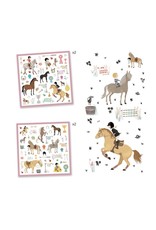 Djeco 160 Stickers Paarden