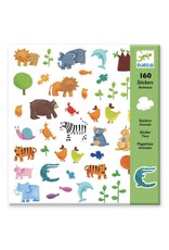 Djeco 160 Stickers Dieren