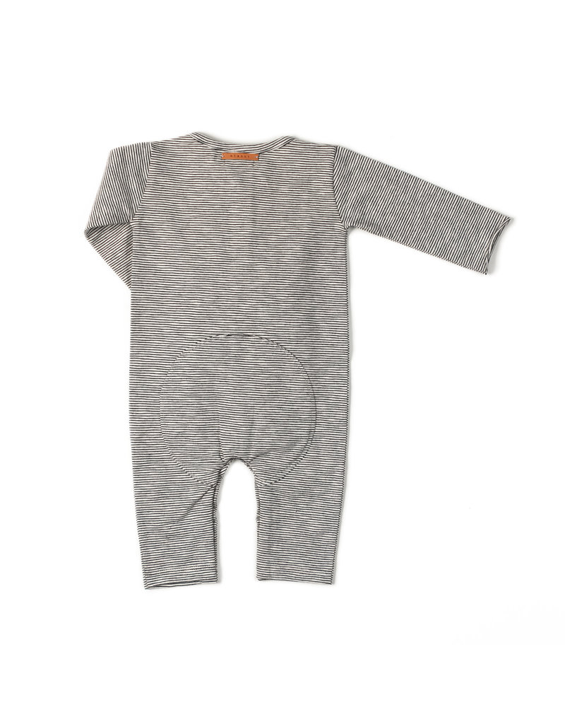 Nixnut Butt Onesie Stripe