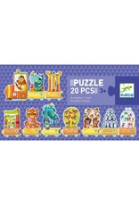 Djeco Puzzel Dierentrein