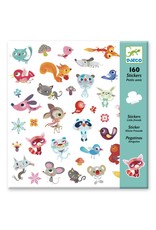 Djeco 160 Stickers Kleine Vriendjes