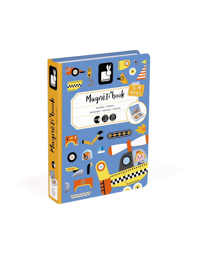 Janod Magnetibook - Racers