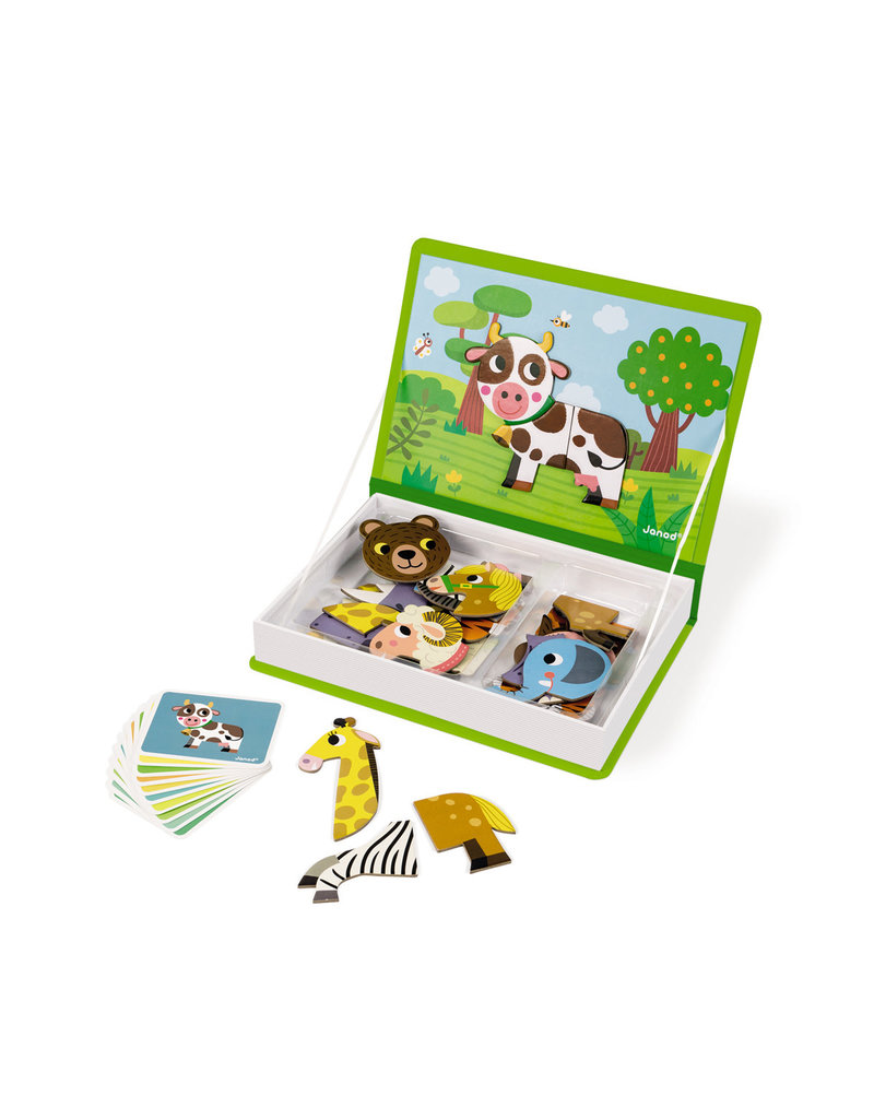 Janod Magnetibook - Dieren