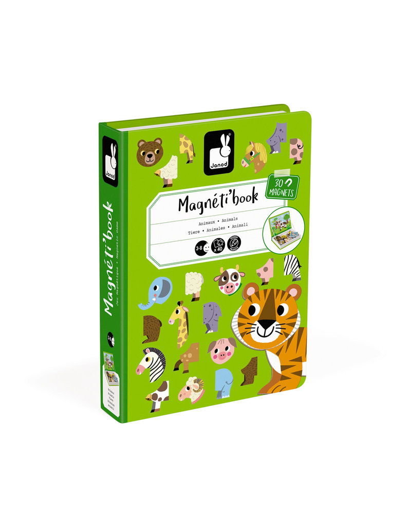 Janod Magnetibook - Dieren