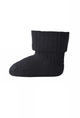 mp Denmark Cotton Rib Baby Socks Black 8