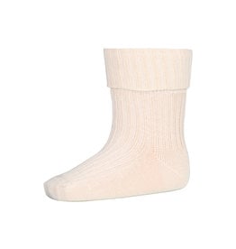 mp Denmark Cotton Rib Baby Socks Ecru 4109