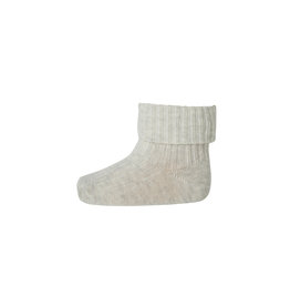 mp Denmark Cotton Rib Socks Beige 499