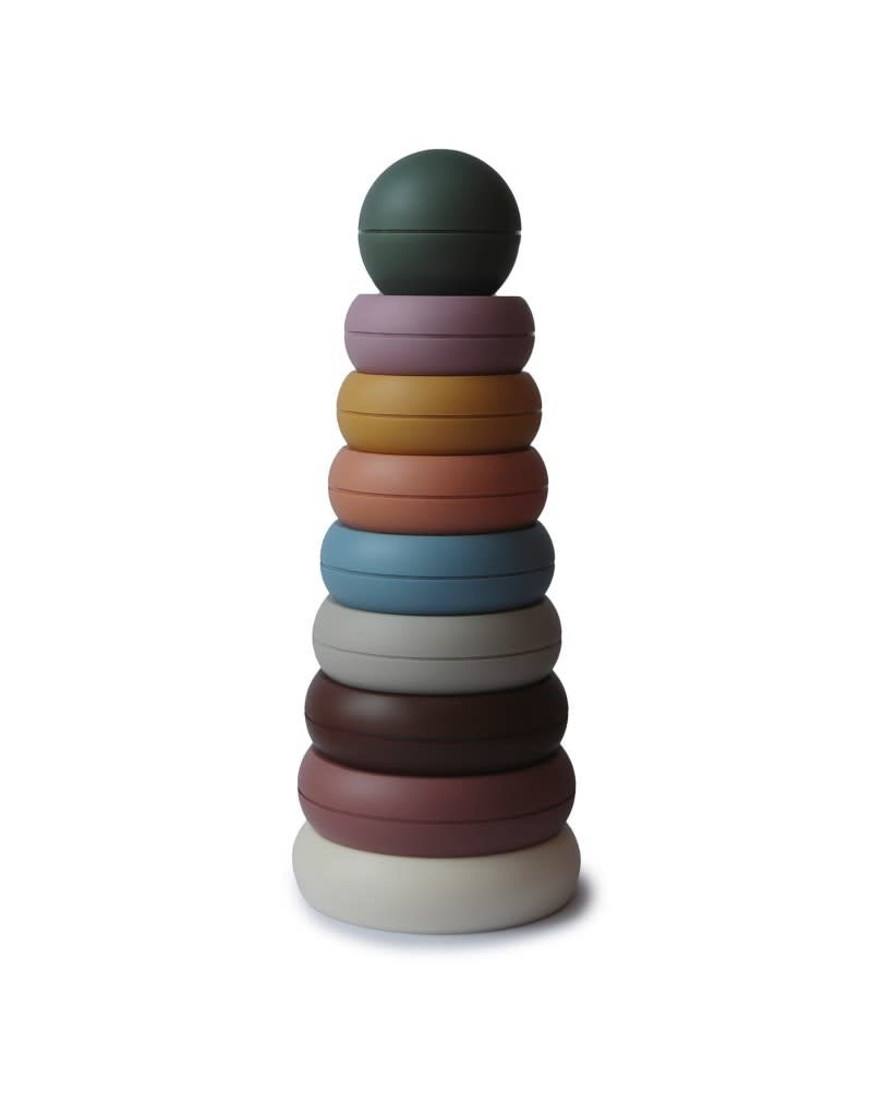 Mushie Stacking Rings  Rustic