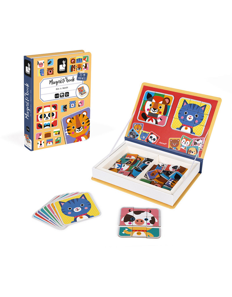 Janod Magnetibook - Mix & Match