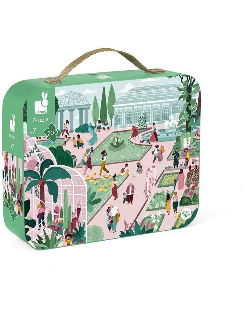 Janod Puzzel - De Botanische Tuin 200 Stukjes