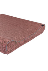 Aankleedkussenhoes cozy dots redwood