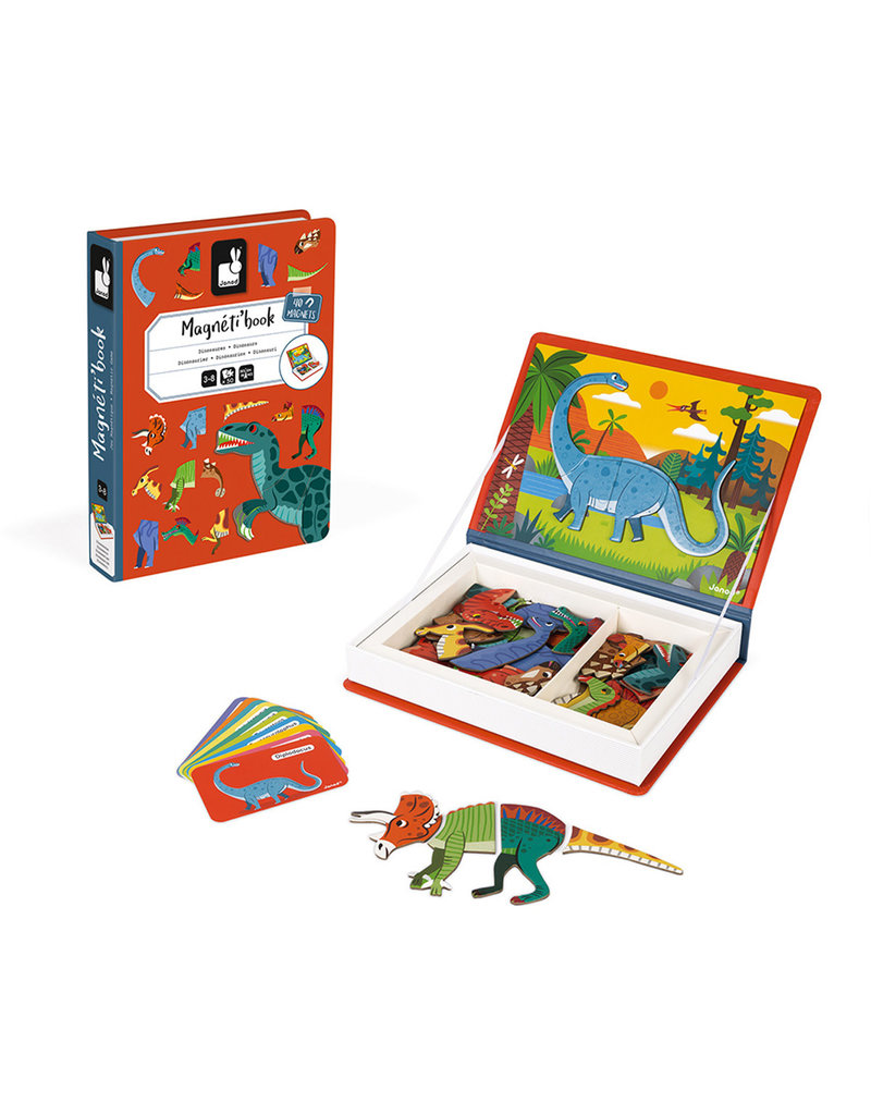 Janod Magnetibook - Dinosaurus