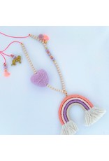 Feestbeest Kids Ketting Sweetheart purple