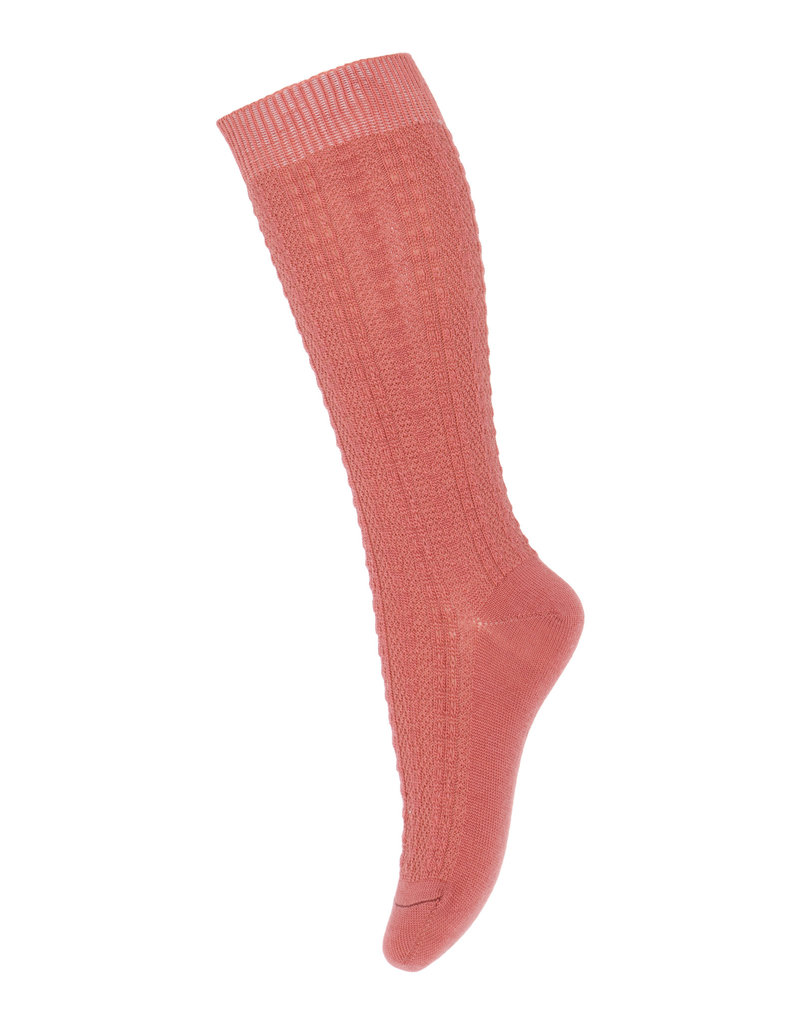 mp Denmark Anna knee socks Canyon Rose 831