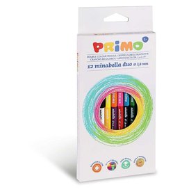 Primo 12=24 DUO Minabella kleurpotloden ø3.8mm