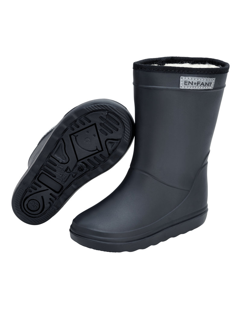 En Fant Rain Boots Blue Night