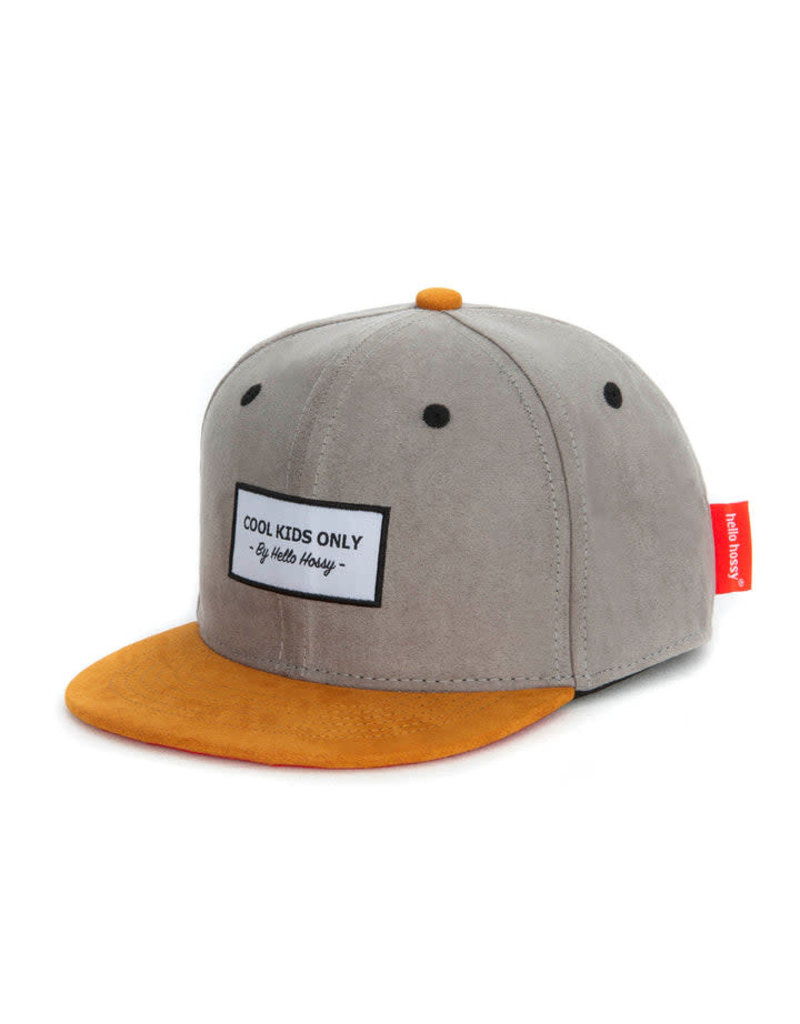 Hello Hossy Cap Suede Street Grey