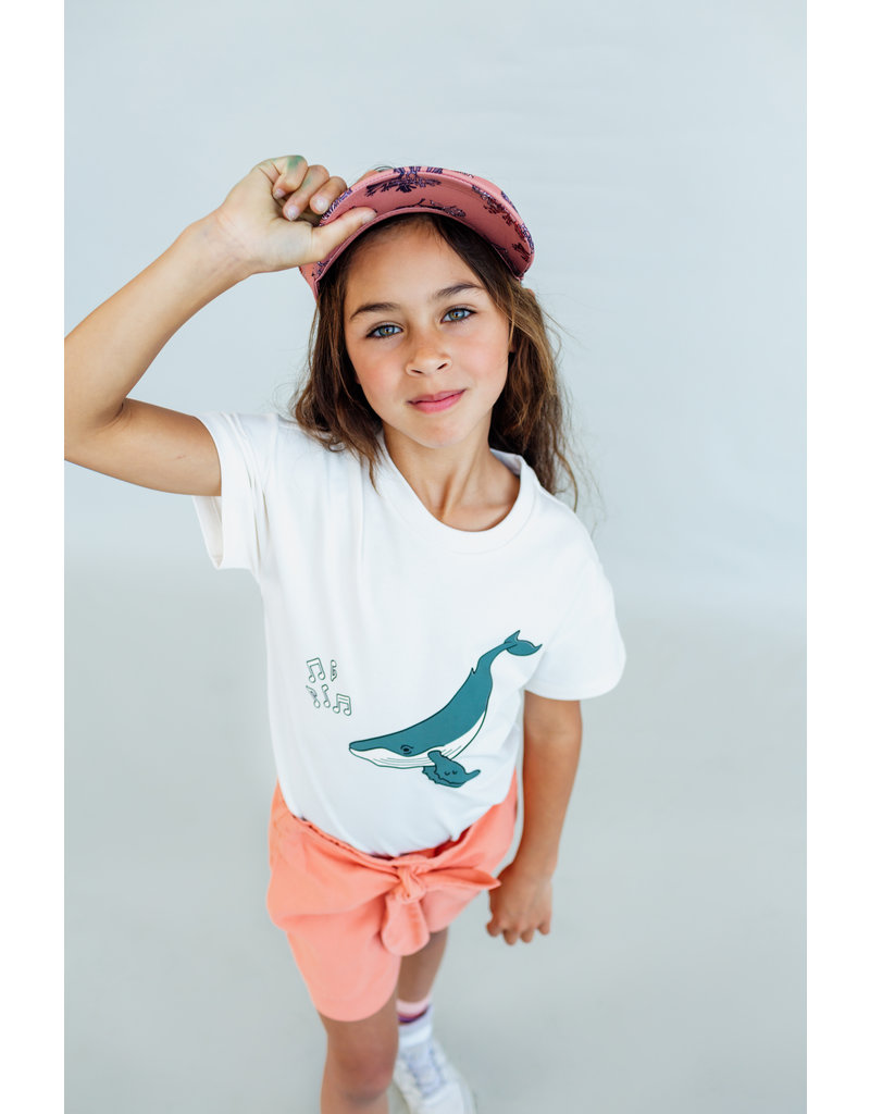 CarlijnQ Whale - t-shirt wt print
