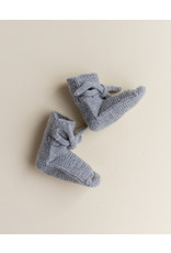 Hvid Booties Grey Melange