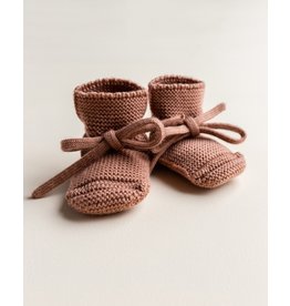 Hvid Booties Terracotta