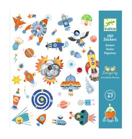 Djeco 160 Stickers Space