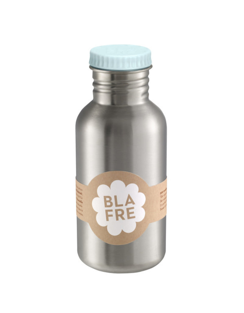 Blafre Stainless steel bottle 500ml light blue