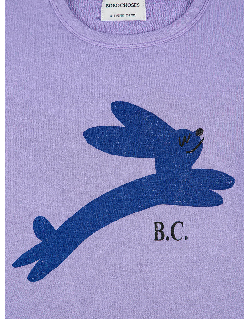 Bobo Choses Jumping Hare long sleeve T-shirt