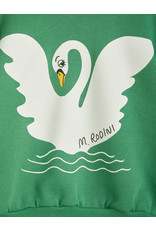 Mini Rodini Swan Sweatshirt Green