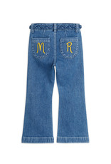 Mini Rodini Frisco Flared Denim Jeans Blue