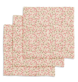 Konges Sløjd 3 Pack Muslin Cloth Strawberry Fields