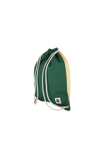 Blafre Gym/zwem tas dark green+light yellow