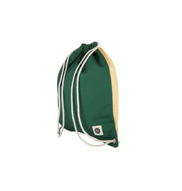 Blafre Gym/zwem tas dark green+light yellow