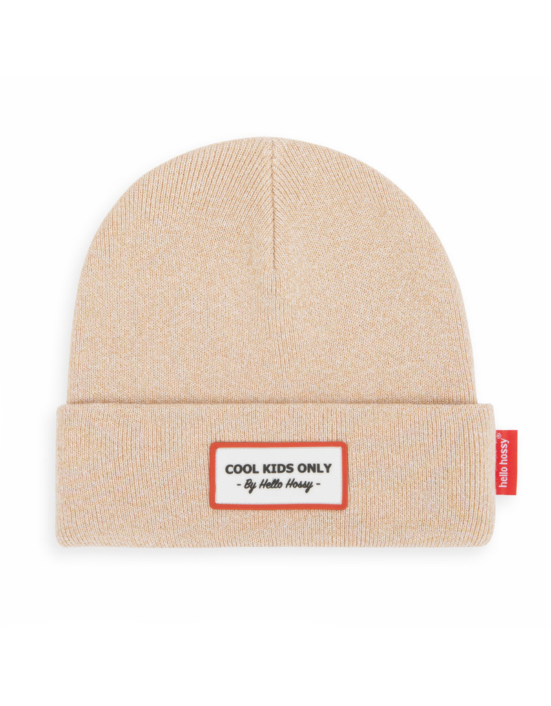 Hello Hossy Beanie Urban Chiné Nude