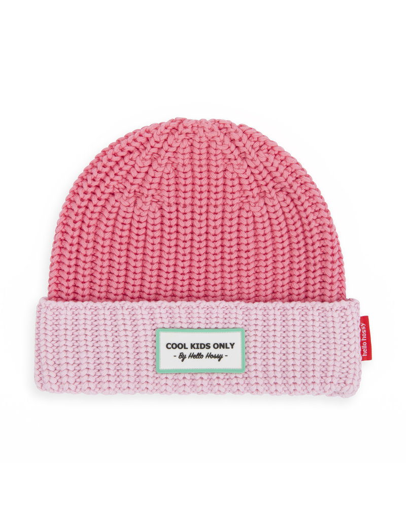 Hello Hossy Beanie Cool Pink