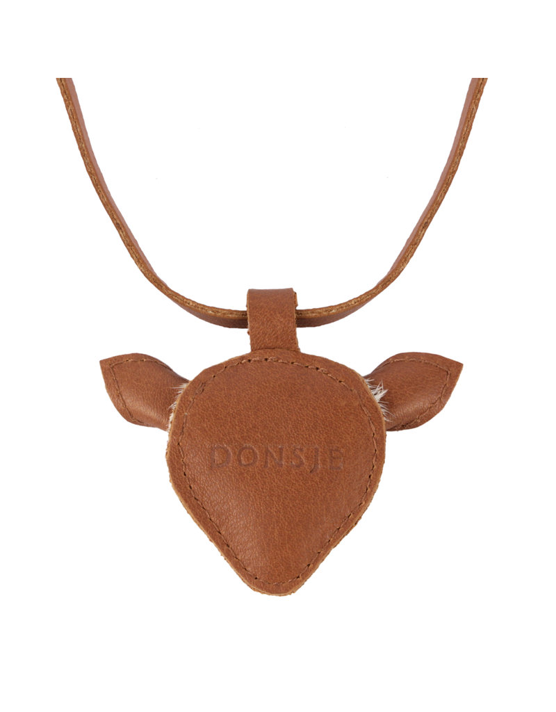 Donsje Wookie Necklace Bambi Spotted Cow Hair