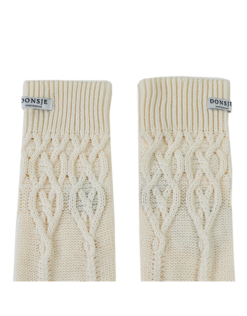 Suzi Leg Warmers Ivory Jack & Zo.