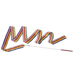Goki Rainbow gymnastic ribbon Stripe