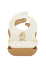 Konges Sløjd 2 Pack Bib Silicone Duckling