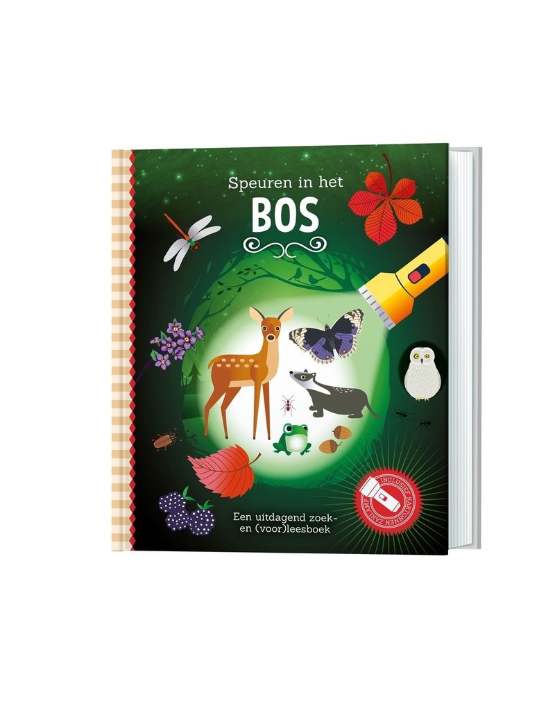 Boeken Zaklampboek - Speuren in het bos