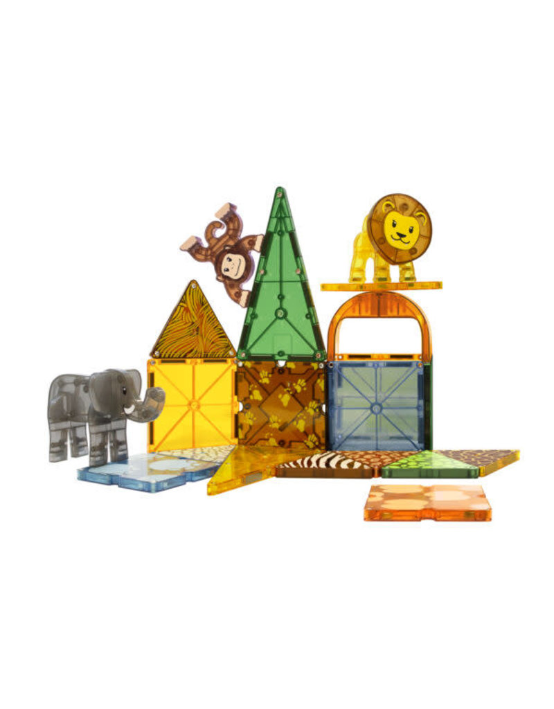 MAGNA-TILES Safari Animals 25-Piece Set