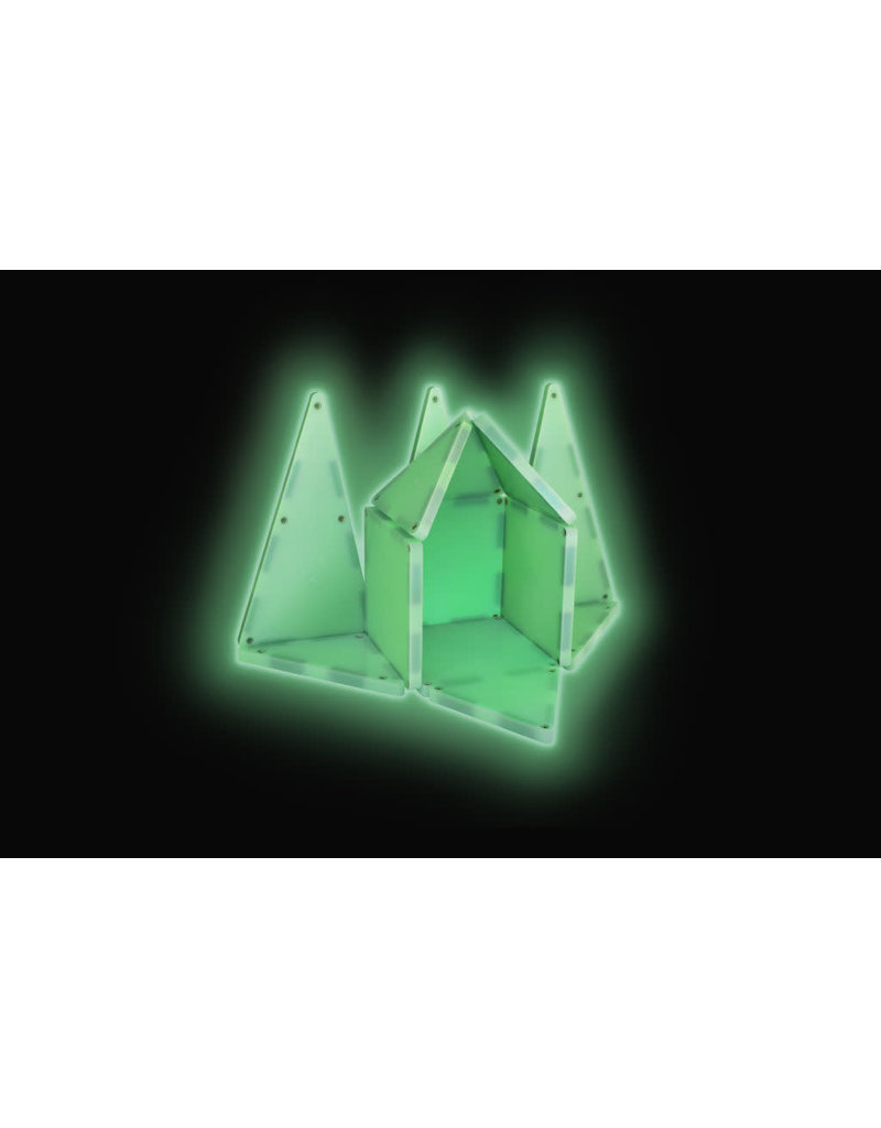 MAGNA-TILES Glow in the dark 16 stuks