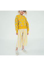 CarlijnQ Flower - Sweater Puffed Sleeves