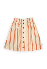 CarlijnQ Stripes Flame - Midi Skirt