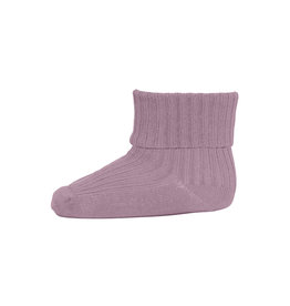 mp Denmark Cotton Rib Socks Lilac Shadow 685