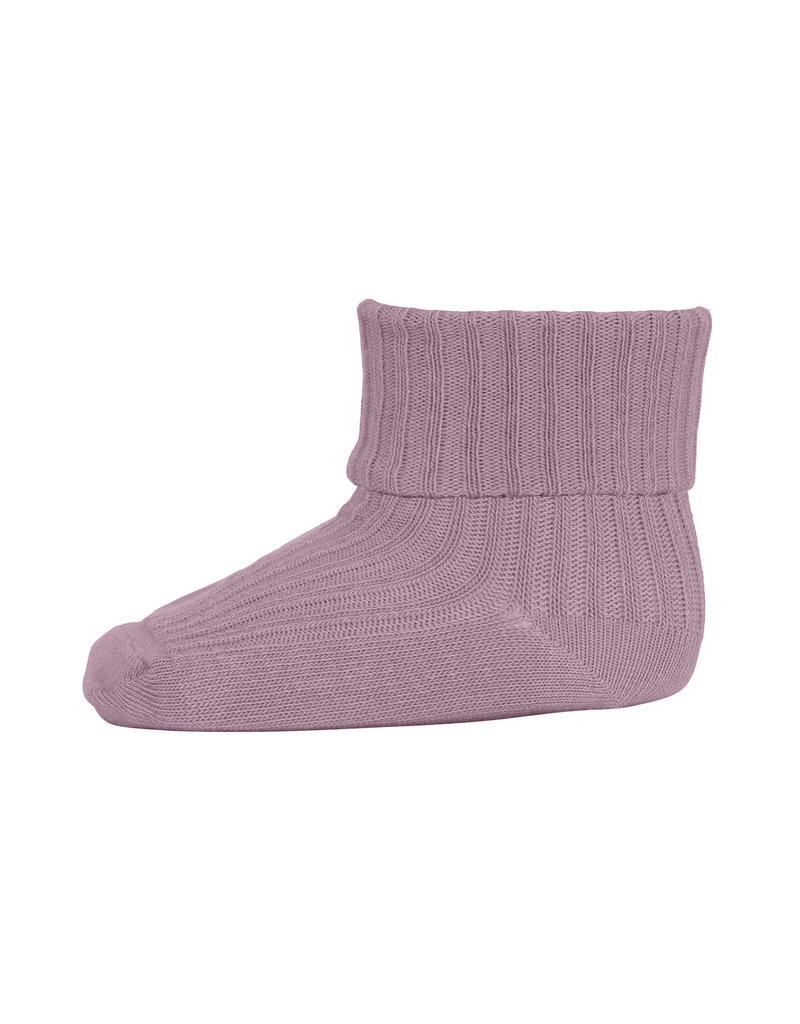 mp Denmark Cotton Rib Socks Lilac Shadow 685